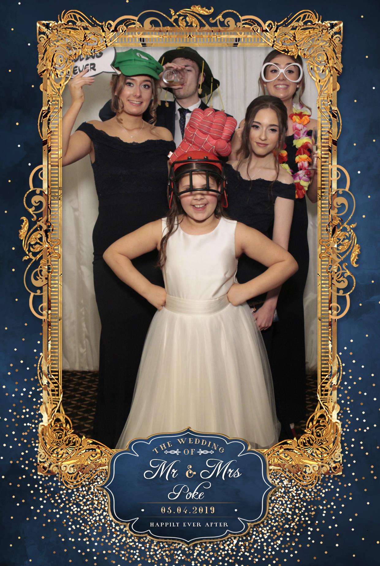 Mr & Mrs Poke | View more photos from the event at gallery.myphotoboothexperience.co.uk/u/MyPhotoBoothExperienceLtd/Mr-Mrs-Poke